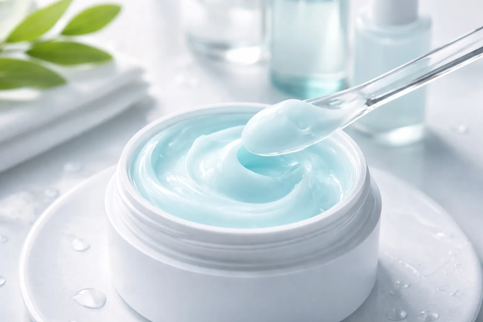 tekstur skincare Korea yang lembut untuk kulit sensitif